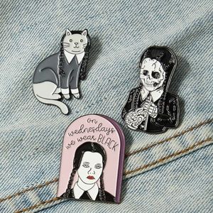 Jewelry - New Wednesday Adams 3 Piece Brooch Set Jewelry - New Wednesday Adams 3 Piece Brooch Set